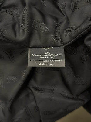 2000s Gucci pony hair leather coat