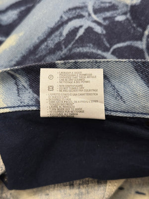 S/S2001 Gucci by Tom Ford runway seaward print jeans