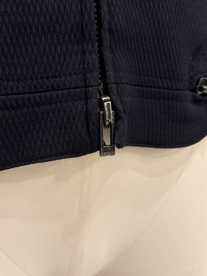 1990s Versace Medusa-lined zip-up multi zipper set