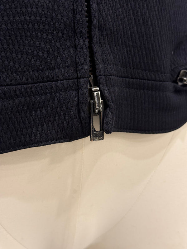 1990s Versace Medusa-lined zip-up multi zipper set