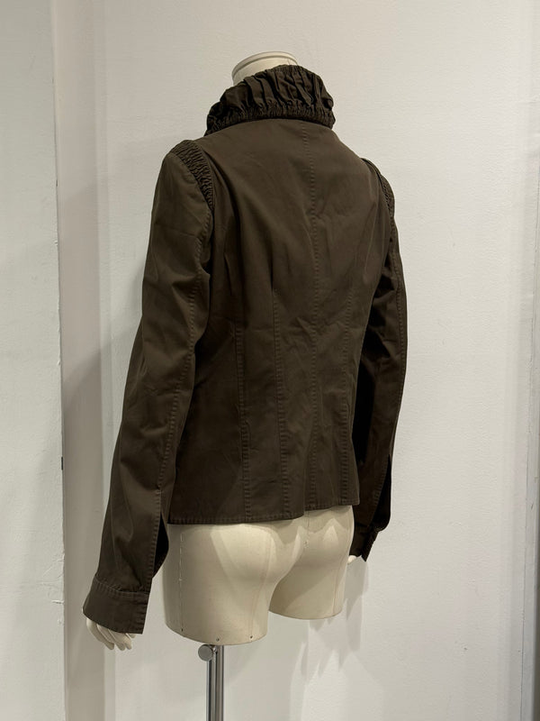 2002 Gucci by Tom Ford four pocket jacket with exaggerated