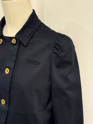 2000s Miu Miu double breasted officer jacket