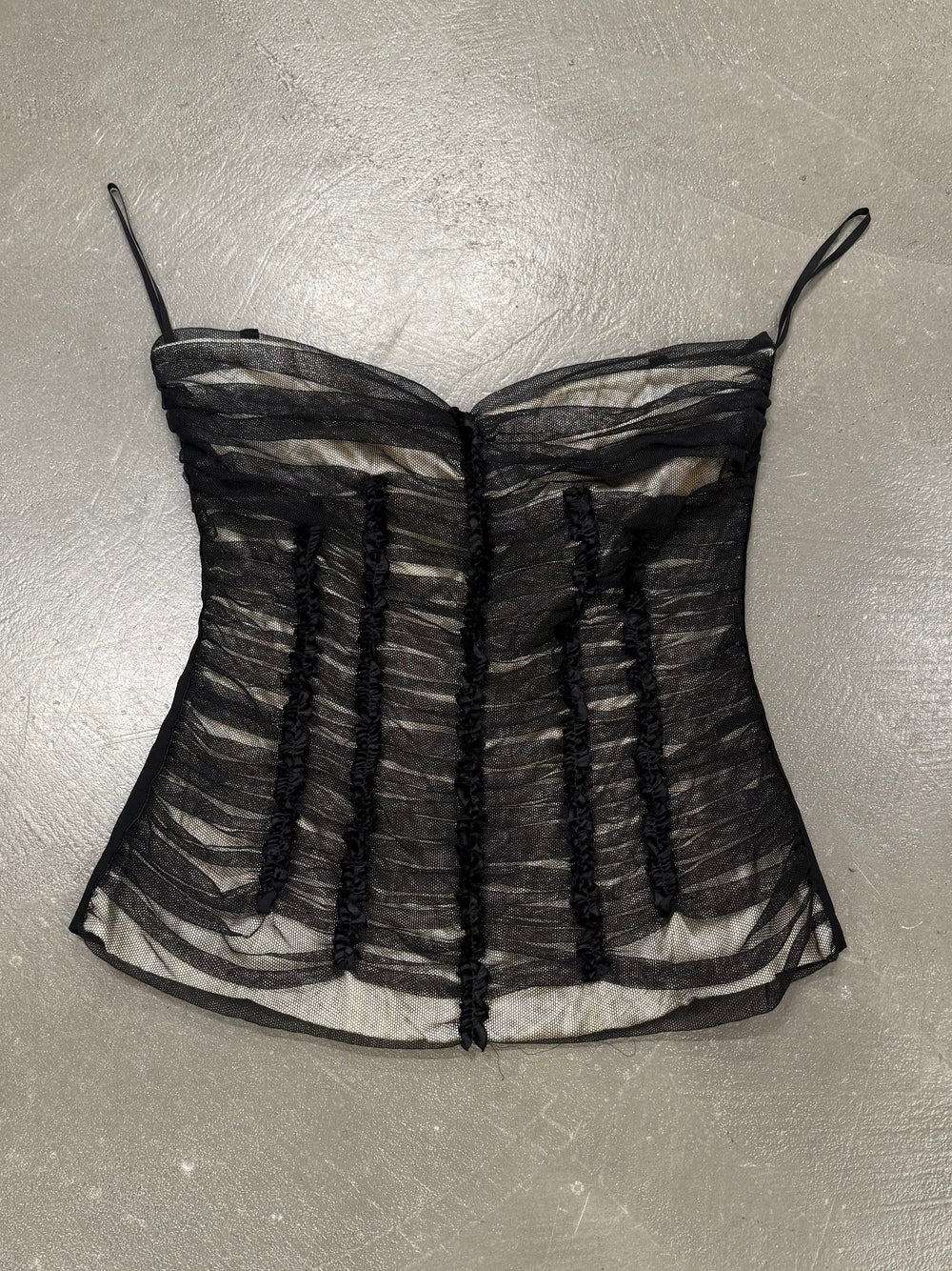 2000s Dolce & Gabbana corset top