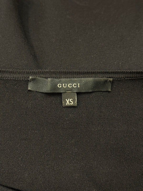 2000s Gucci by Tom Ford V neck knit top