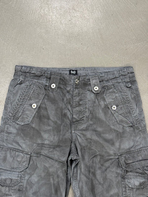 2000s Dolce & Gabbana multi-pocket cargo shorts