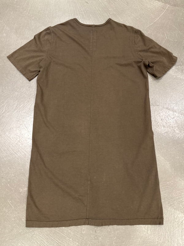 2010s Rick Owens DRKSHW horse patch tunic t-shirt