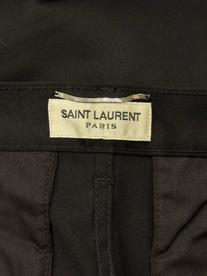 2021 Saint Laurent slim-fit pants