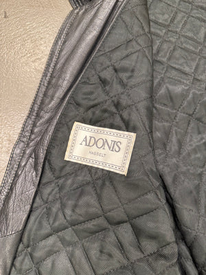 1990s Versace “Adonis Hasselt” leather vest