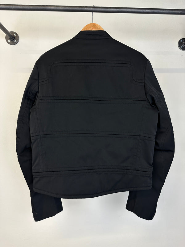 2000s Gucci by Tom Ford paneled moto jacket