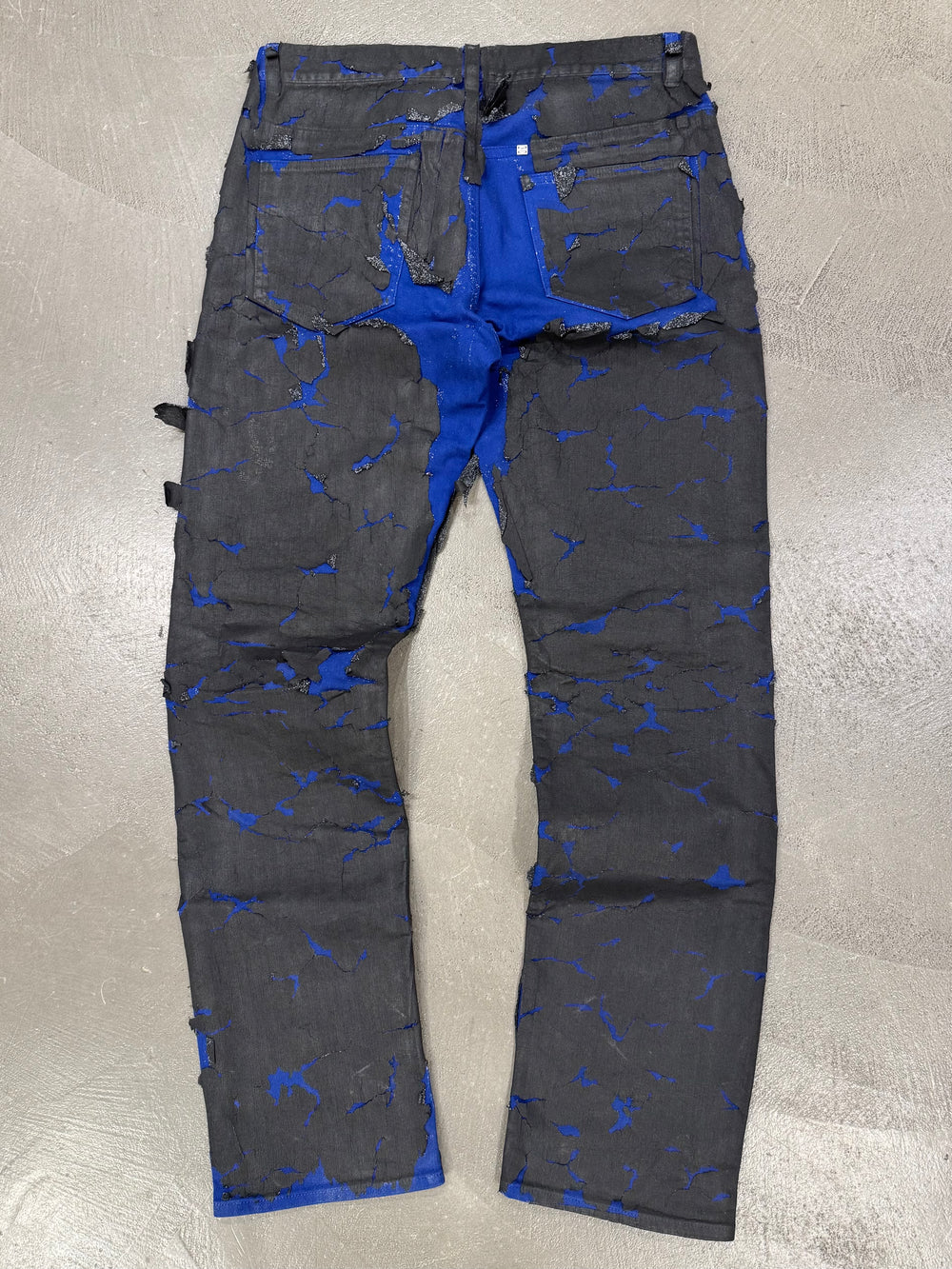 A/W 2022 Givenchy cracked distressed jeans