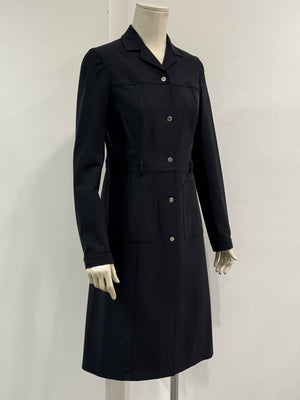 1990s Prada nylon long coat