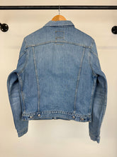 Load image into Gallery viewer, 1990s Helmut lang vintage sanded 1 pocket denim jacket
