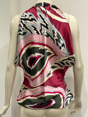 S/S2001 Alexander McQueen "Voss" paisley top