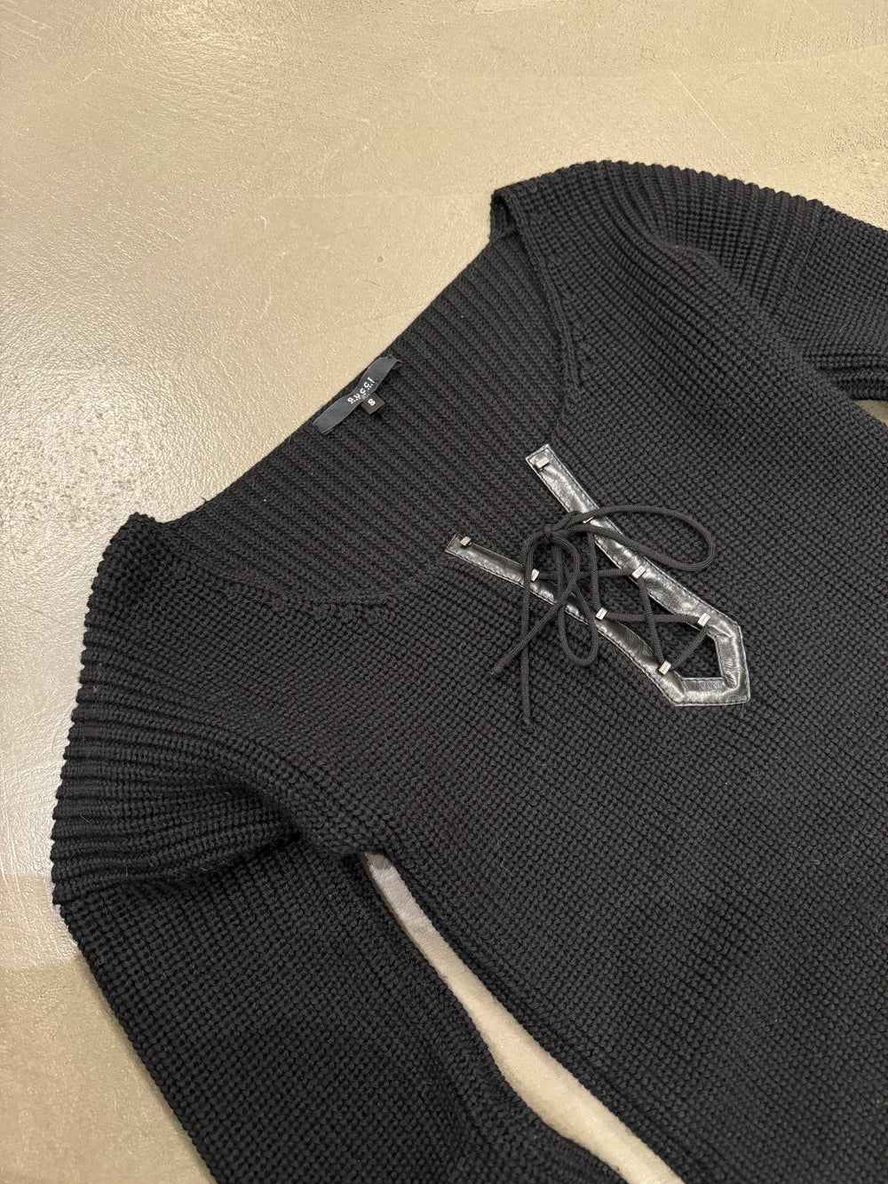 1990s Gucci by Tom Ford laced knit