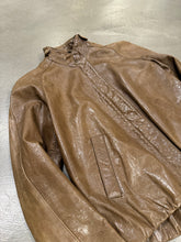 Load image into Gallery viewer, A/W 2007 Maison Margiela white label leather bomber jacket
