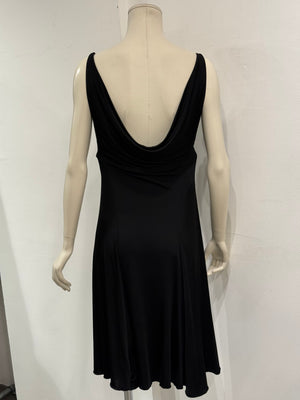 2000s Cavalli ruched square-neck mini dress