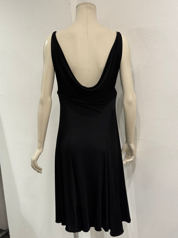 2000s Cavalli ruched square-neck mini dress