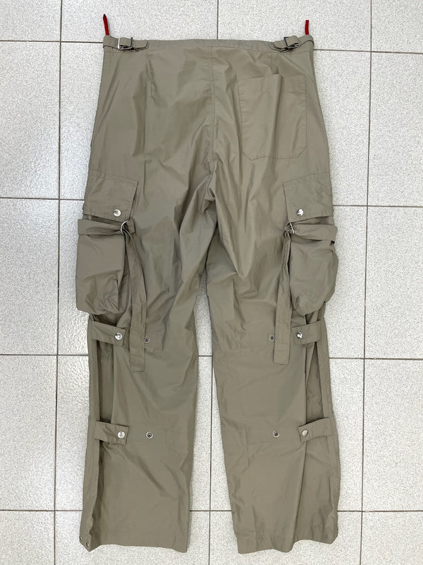 AW2004 Prada bondage cargo pants