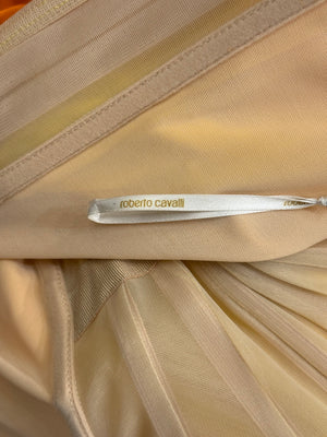 S/S2006 Roberto Cavalli runway flake mini dress