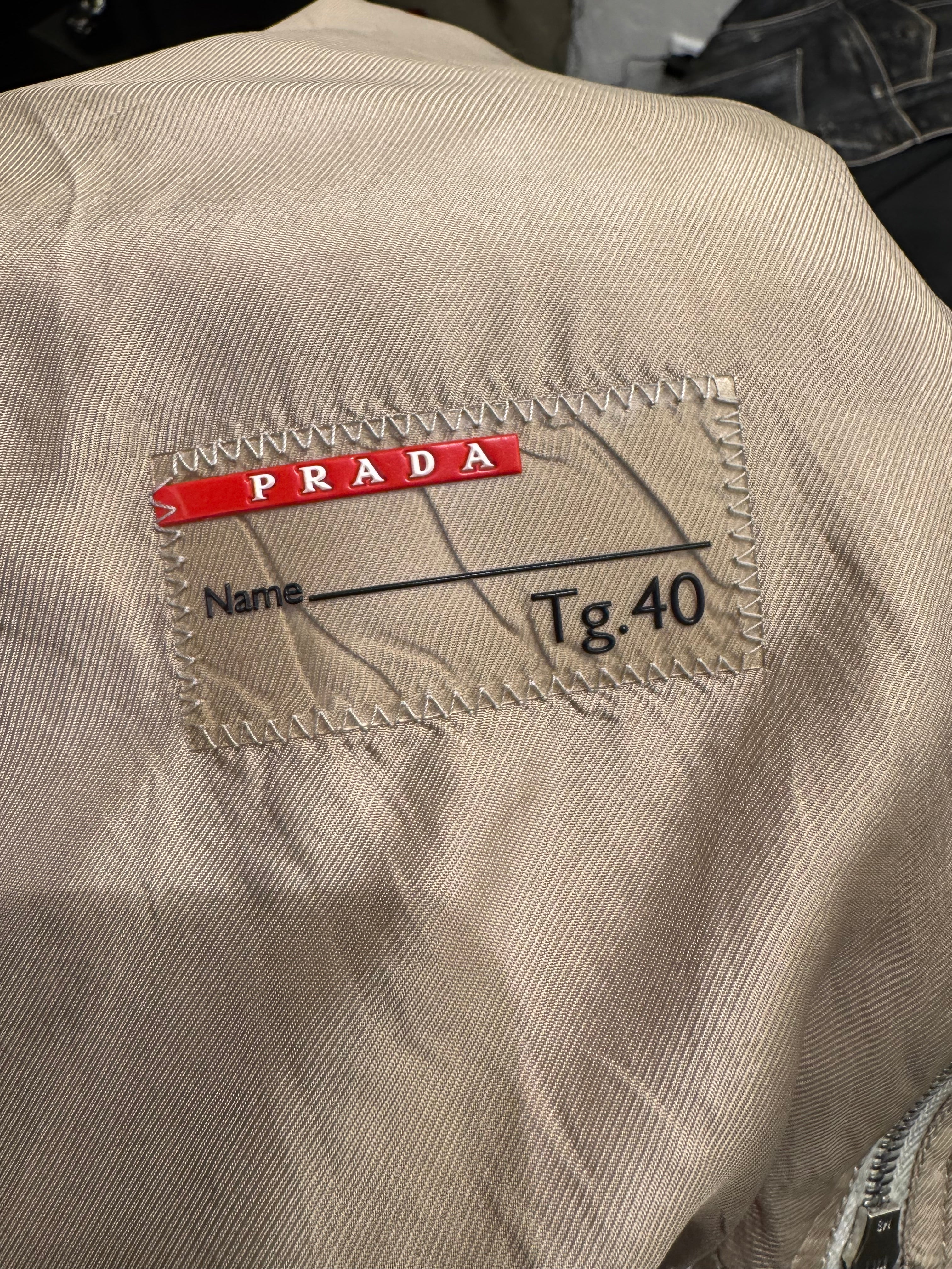 2000s Prada nylon light jacket