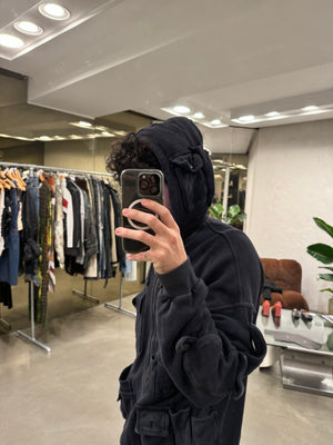 A/W2003 Dolce & Gabbana multi pocket zipper hoodie