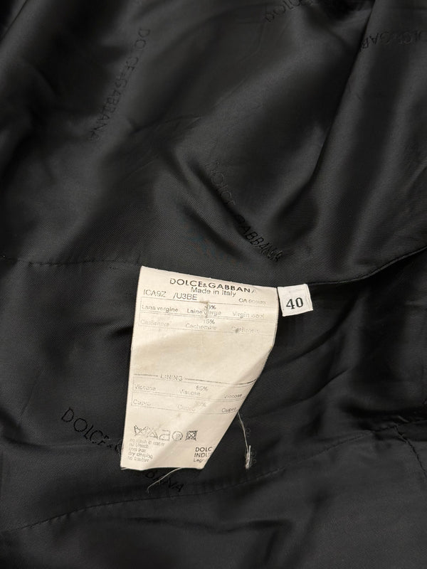 A/W2003 Dolce & Gabbana wool coat