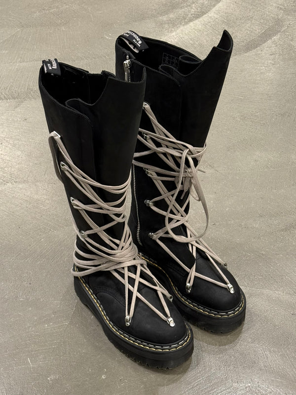 Rick Owens X Dr Martens boots
