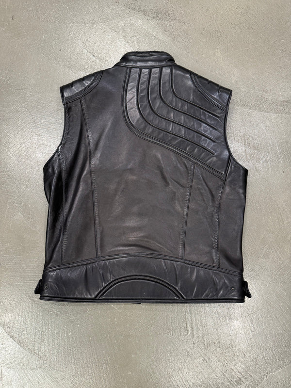 F/W 2000 Gucci by Tom Ford spiral biker vest