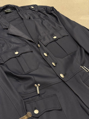 Jean Paul Gaultier military structured jacket