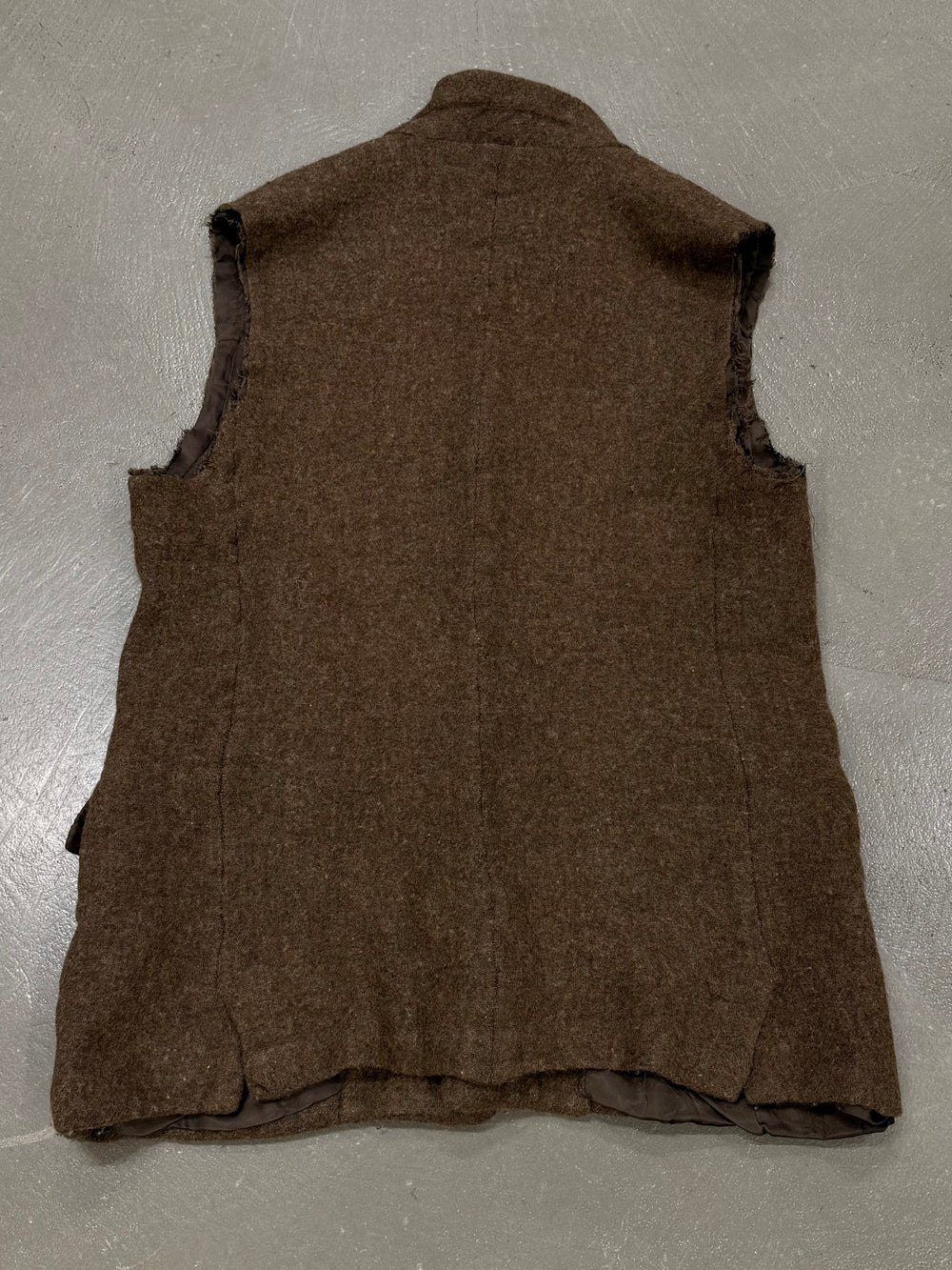 1990s Comme des Garçons wool vest