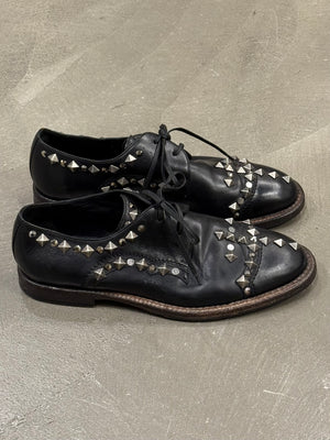 2000s Dolce & Gabbana studded metal derby