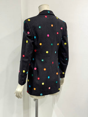 A/W1992 Dolce & Gabbana documented runway mirrors blazer
