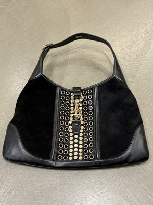 2002-2004 Gucci by Tom ford studded suede Jackie bag