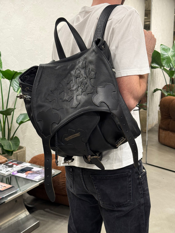 Chrome Hearts cross patch gunslinger backpack