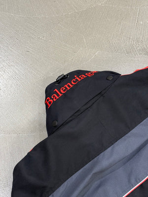 F/W2017 Balenciaga c-shape campaign swing parka jacket