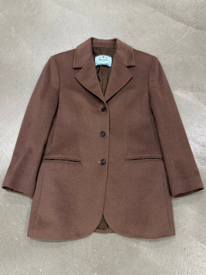 2000s Prada wool coat