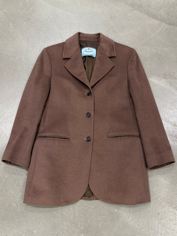 2000s Prada wool coat
