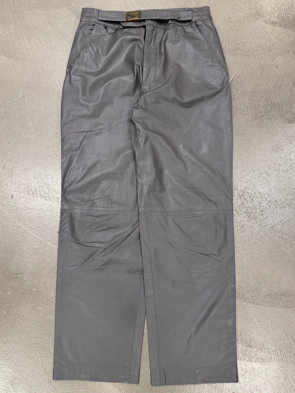 1980s Giorgio Armani leather pants