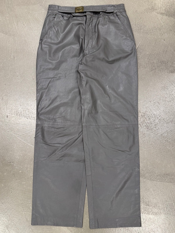 1980s Giorgio Armani leather pants