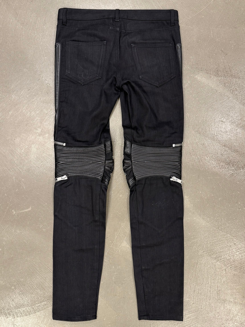 A/W2014 Saint Laurent by Hedi Slimane D04 biker denim