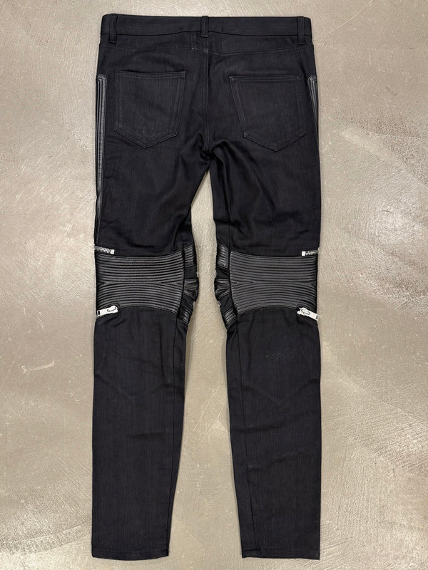 A/W2014 Saint Laurent by Hedi Slimane D04 biker denim