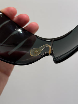 2000s Dior by John Galliano sport 1 visor mask sunglasses