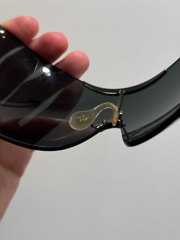 2000s Dior by John Galliano sport 1 visor mask sunglasses