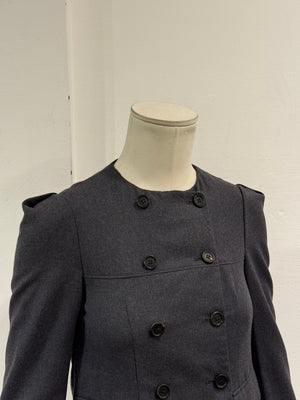2009 Miu Miu cropped double breasted wool jacket