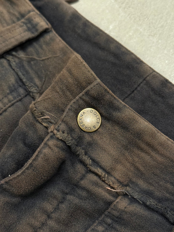 A/W2023 Dolce & Gabbana bondage paracadute cargo pants