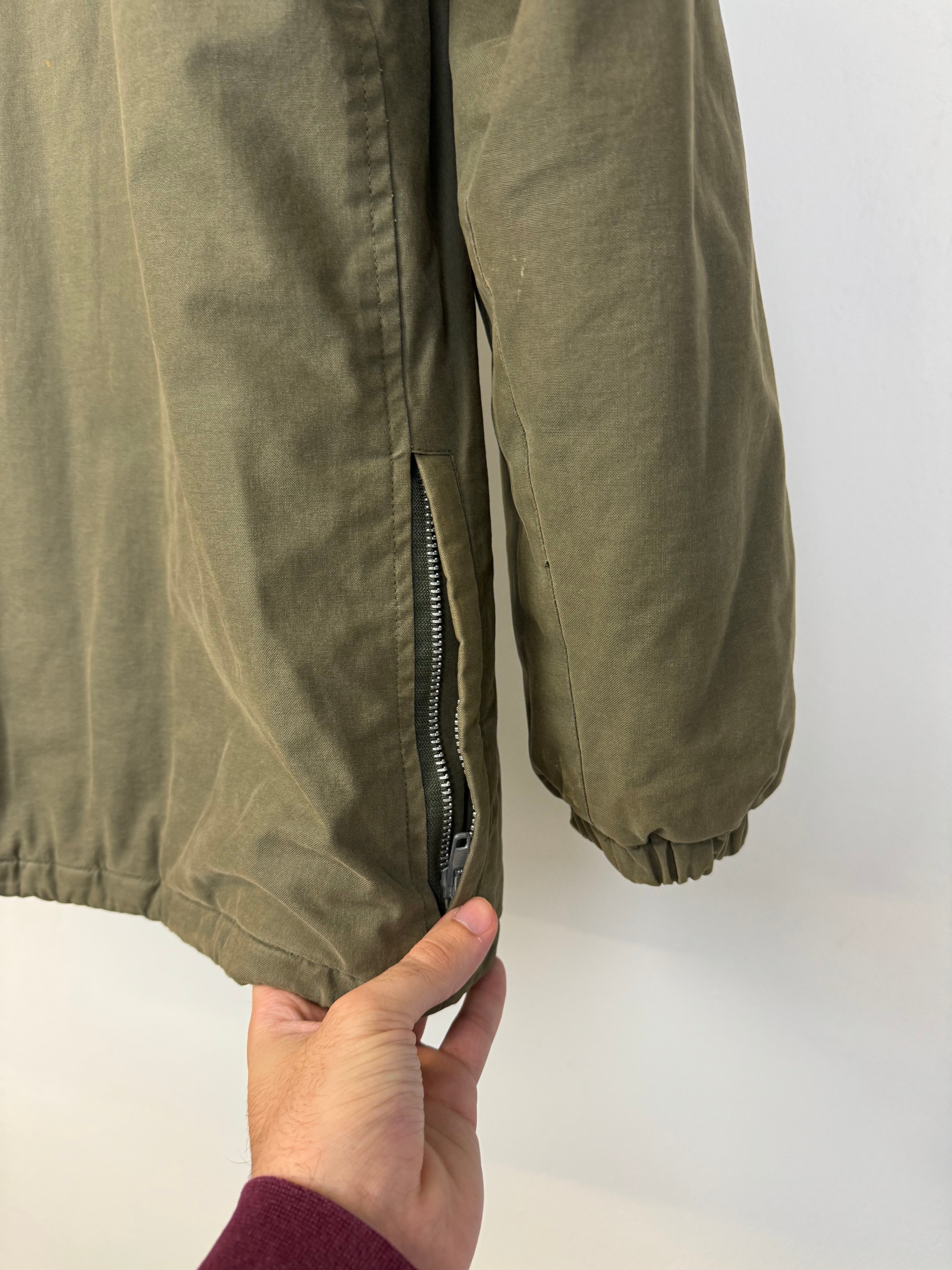 1999 Helmut Lang vintage cotton padded hooded jacket