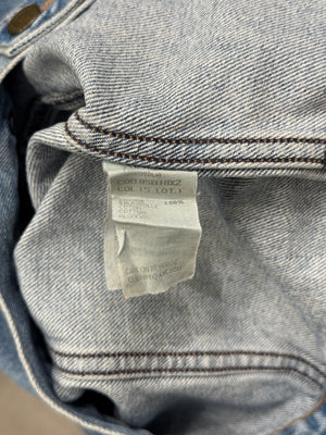 1990s Armani cropped denim jacket