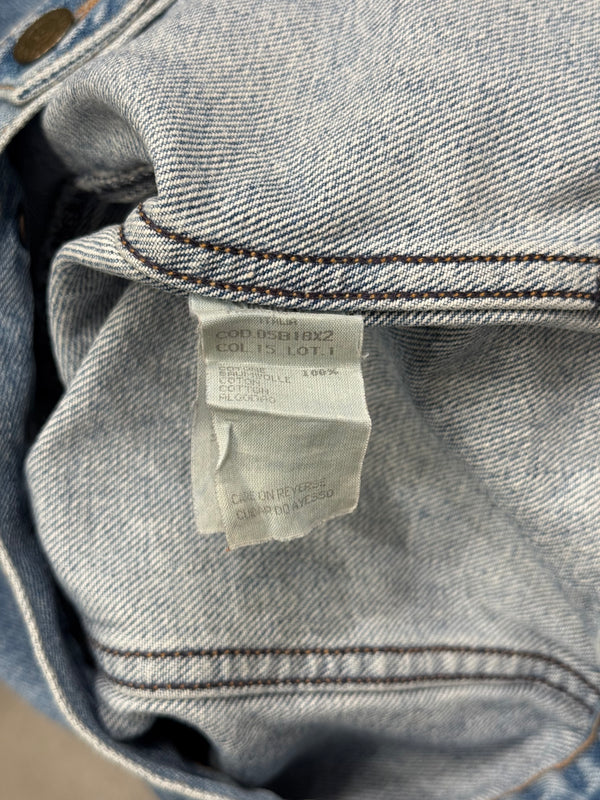1990s Armani cropped denim jacket