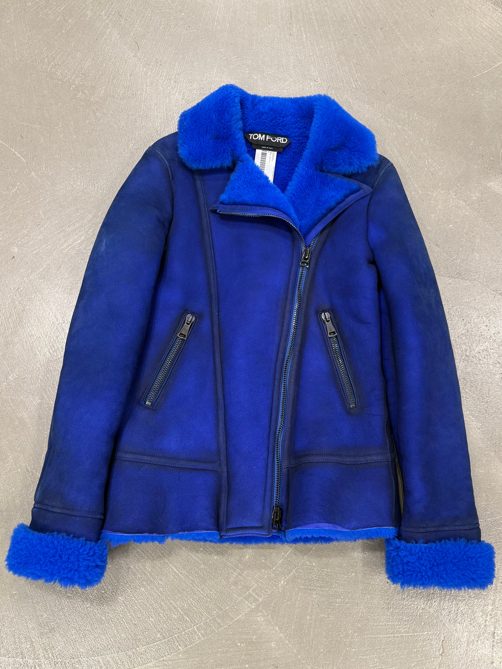 F/W2022 Tom Ford blue show sample