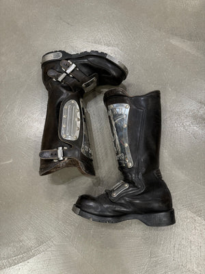 1990s Kadoya armored biker boots